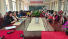 Điểm cầu 6 phòng GDĐT quận Hà Đông Hội nghị trực tuyến giới thiệu sách giáo khoa lớp 4 theo CTGDPT 2018 do Sở GDĐT tổ chức cho cán bộ quản lí và giáo viên.