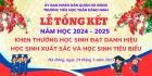 Tặng thưởng học sinh xuất sắc và học sinh tiêu biểu năm học 2024-2025