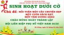 Hoạt động chào mừng ngày 20/10 và giới thiệu sách tháng 10