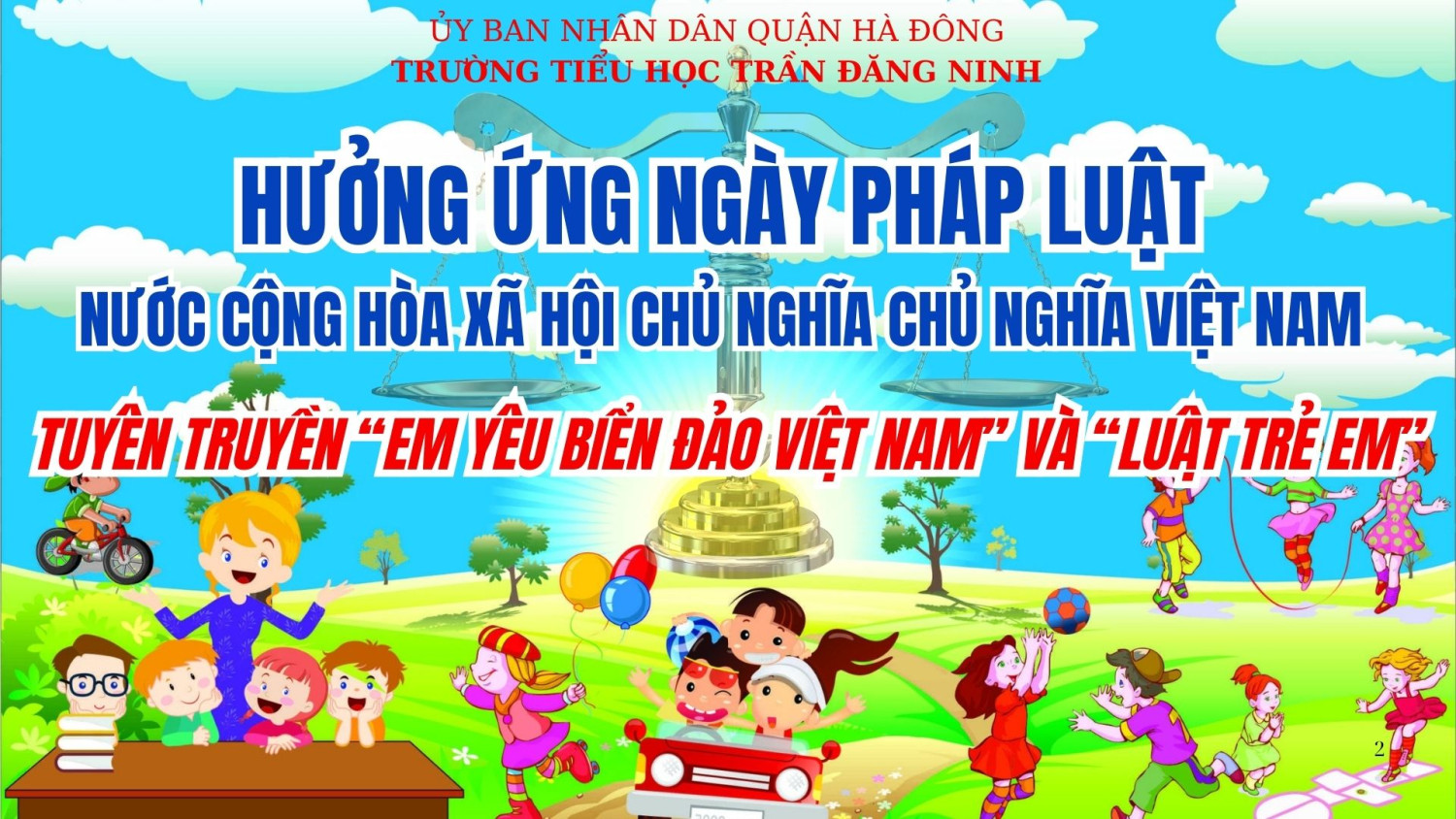 Hưởng ứng Ngày Pháp luật nước Cộng hòa xã hội chủ nghĩa Việt Nam ngà 9/11/2024 -